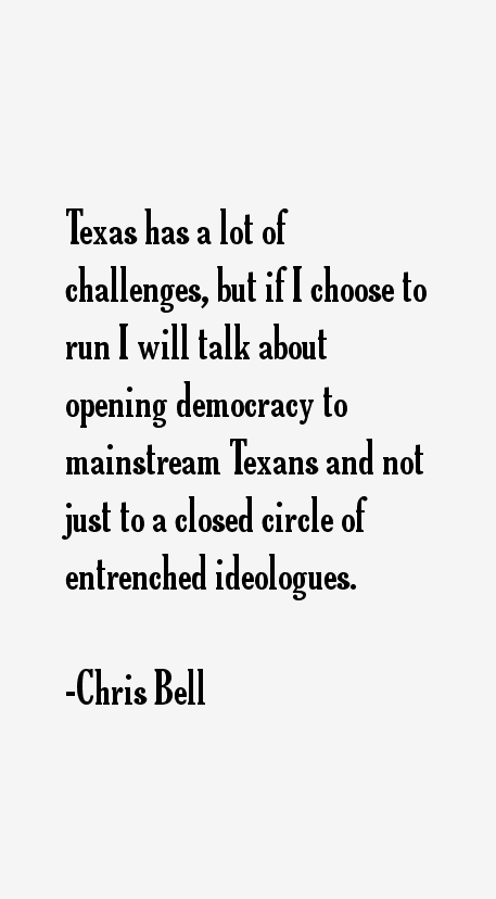 Chris Bell Quotes
