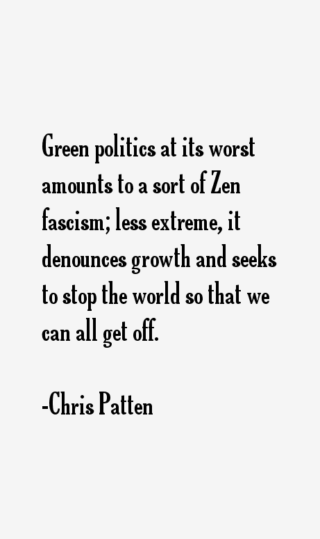 Chris Patten Quotes
