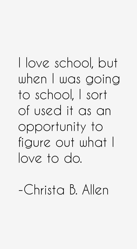 Christa B. Allen Quotes