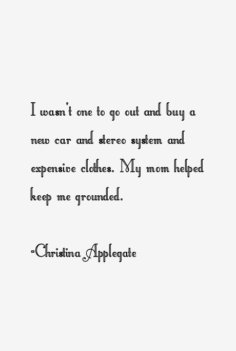 Christina Applegate Quotes