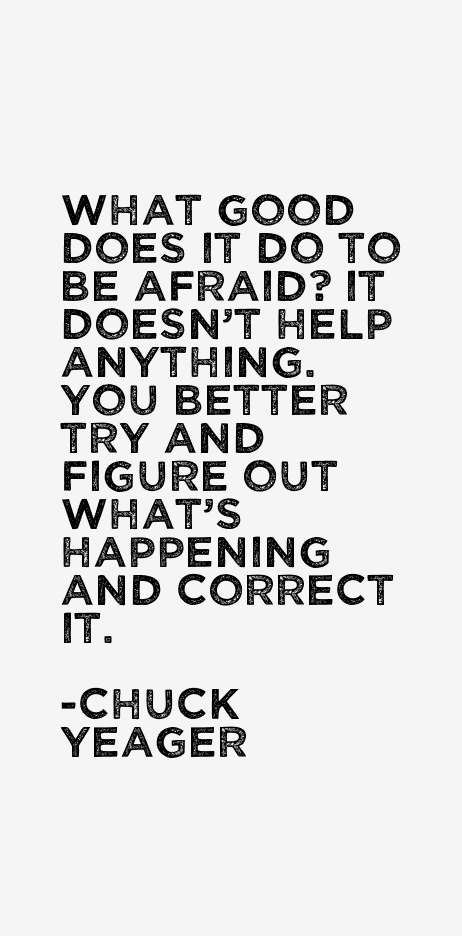 Chuck Yeager Quotes