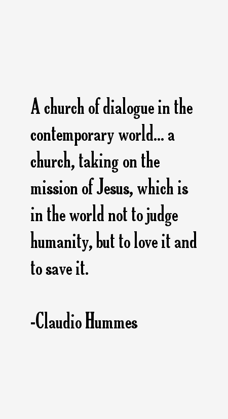 Claudio Hummes Quotes