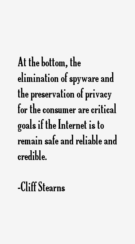 Cliff Stearns Quotes