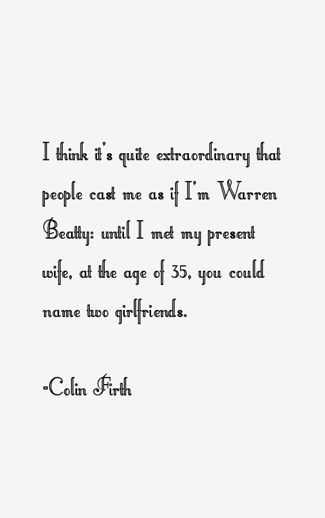 Colin Firth Quotes