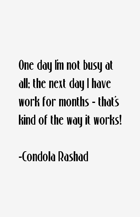 Condola Rashad Quotes