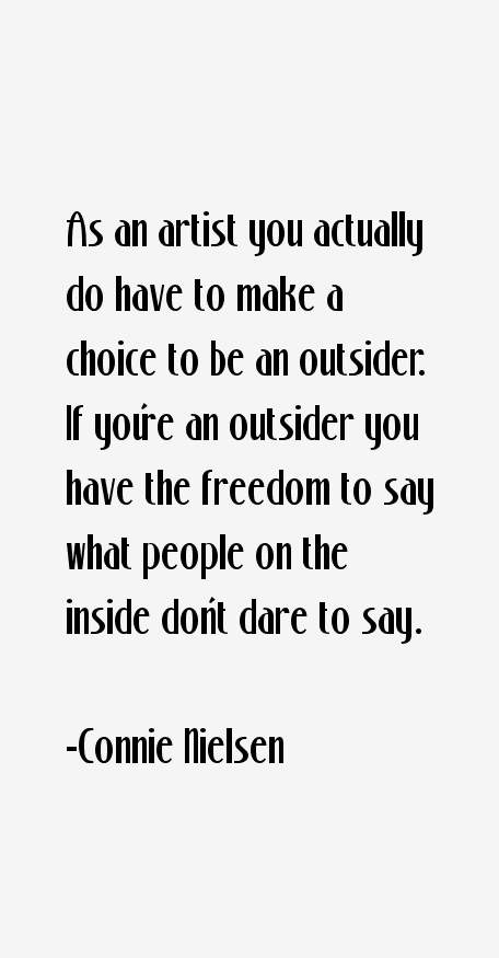 Connie Nielsen Quotes