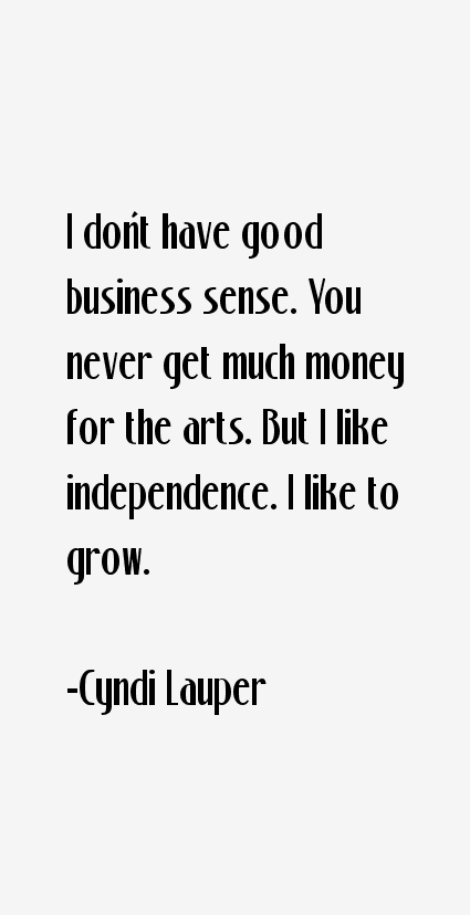 Cyndi Lauper Quotes