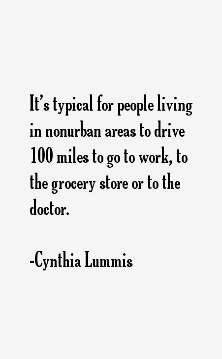 Cynthia Lummis Quotes