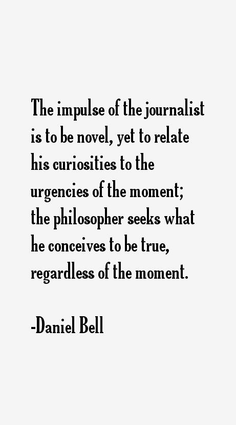 Daniel Bell Quotes