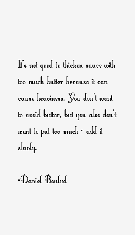 Daniel Boulud Quotes