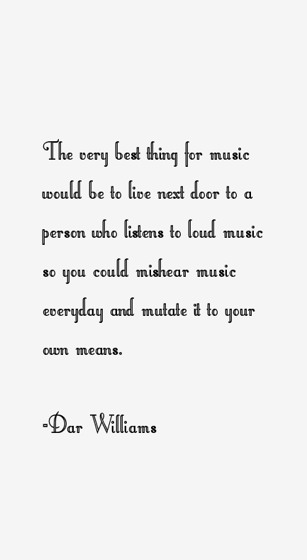 Dar Williams Quotes