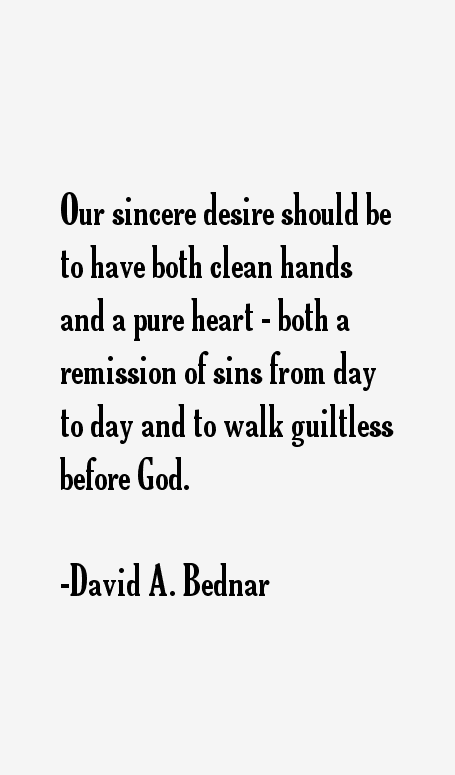 David A. Bednar Quotes