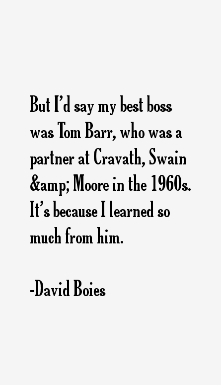 David Boies Quotes