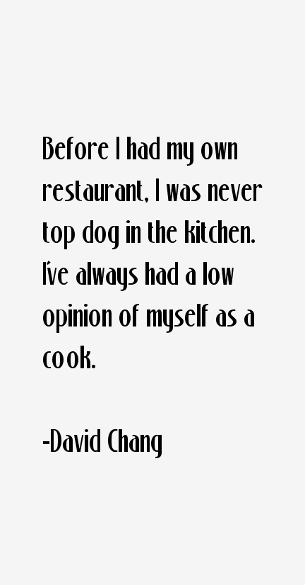 David Chang Quotes