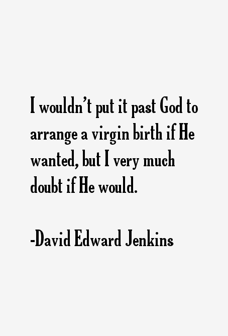 David Edward Jenkins Quotes