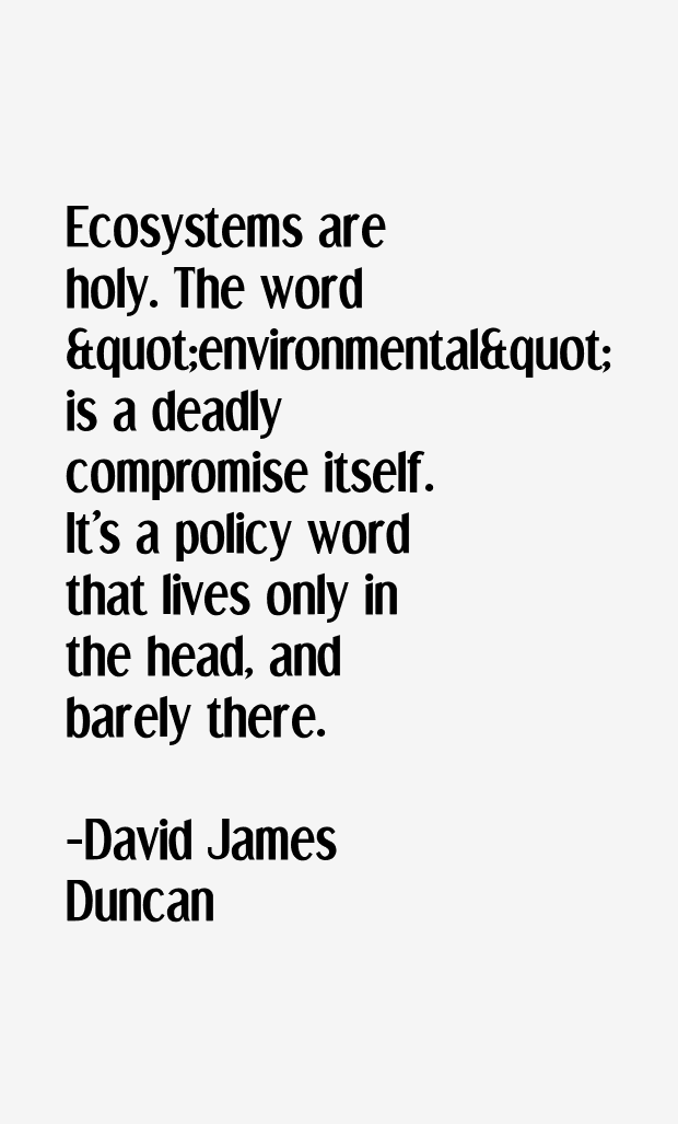David James Duncan Quotes