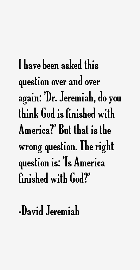 David Jeremiah Quotes
