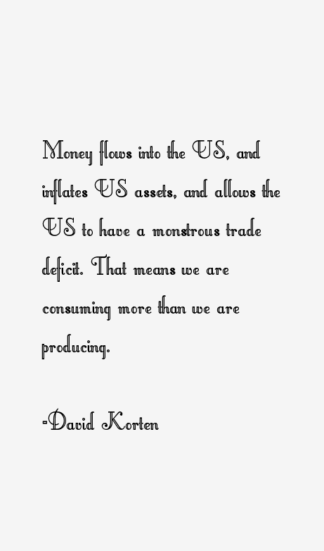 David Korten Quotes