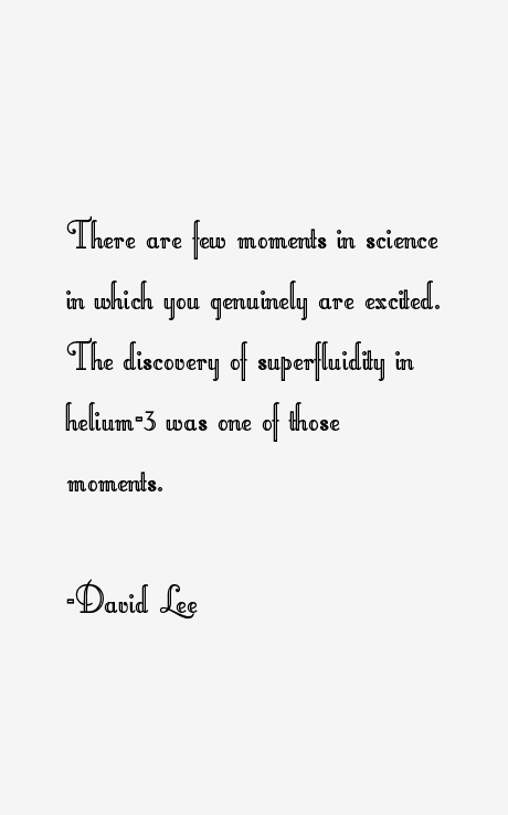 David Lee Quotes