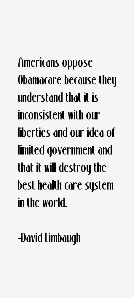 David Limbaugh Quotes