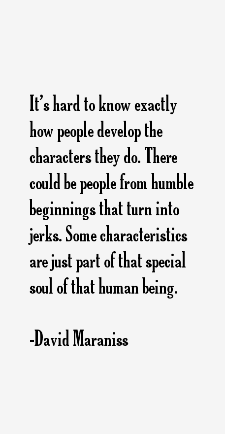 David Maraniss Quotes