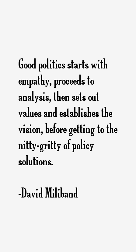 David Miliband Quotes