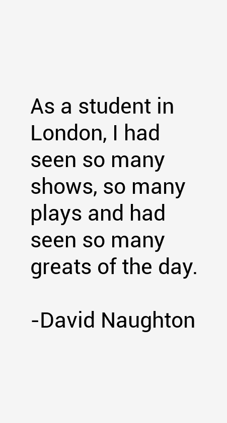David Naughton Quotes