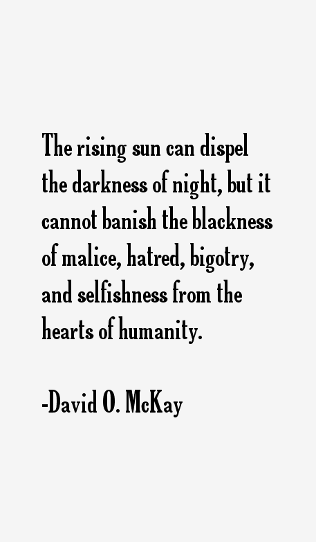 David O. McKay Quotes