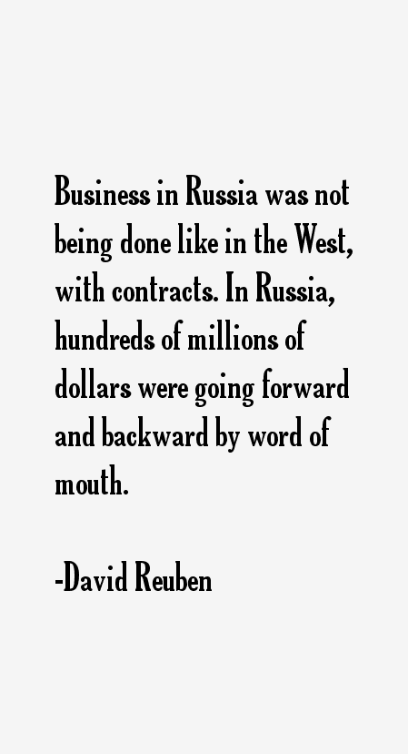David Reuben Quotes