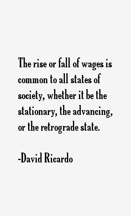 David Ricardo Quotes