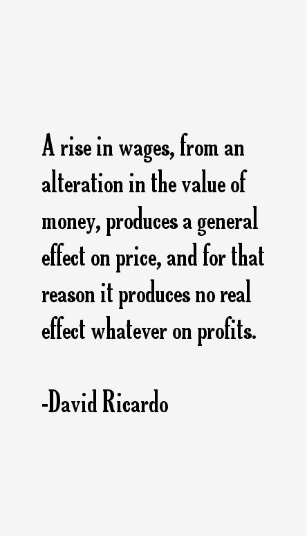David Ricardo Quotes