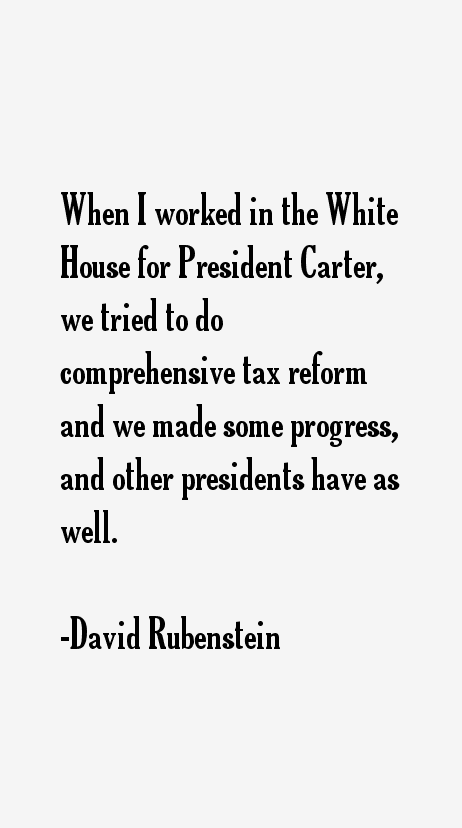 David Rubenstein Quotes
