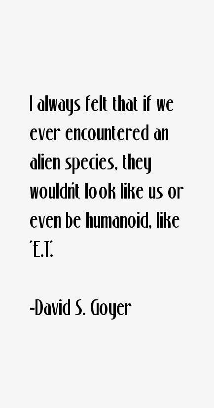 David S. Goyer Quotes