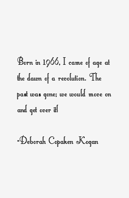 Deborah Copaken Kogan Quotes