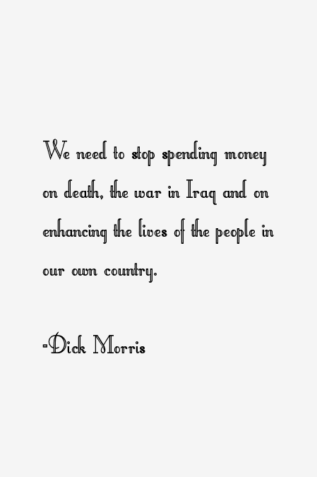 Dick Morris Quotes