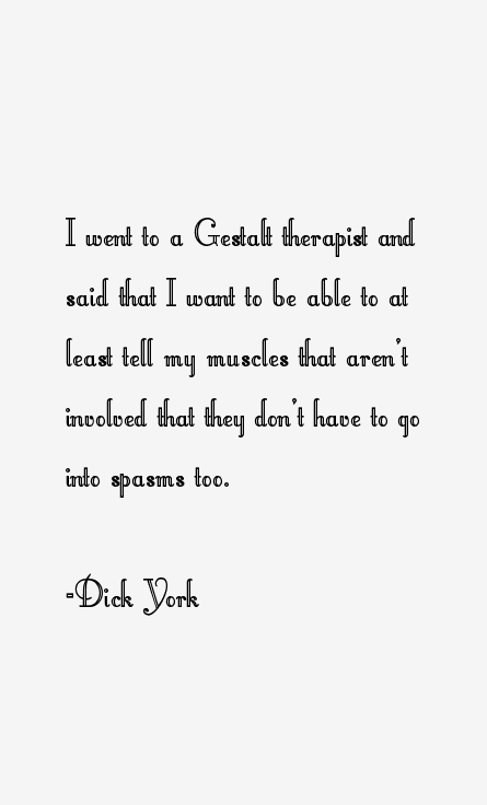 Dick York Quotes