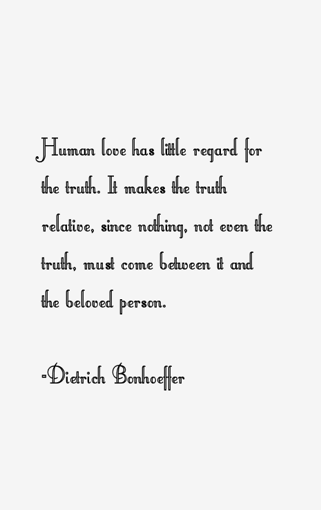 Dietrich Bonhoeffer Quotes