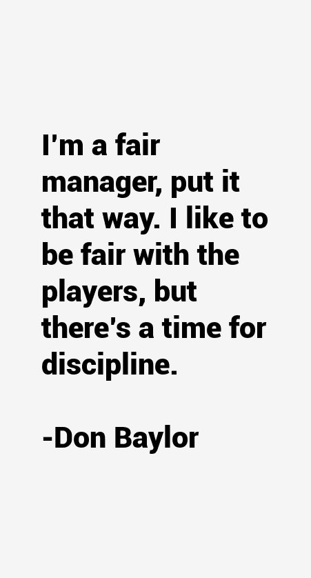 Don Baylor Quotes