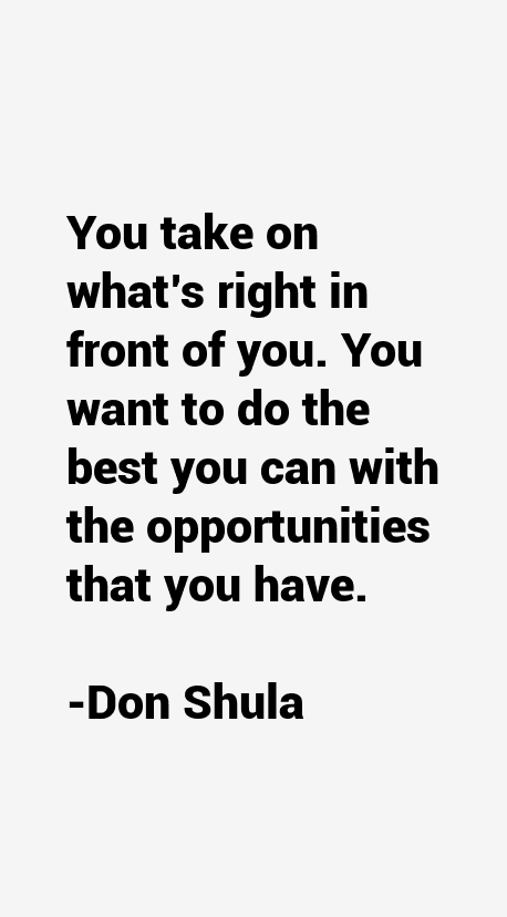 Don Shula Quotes