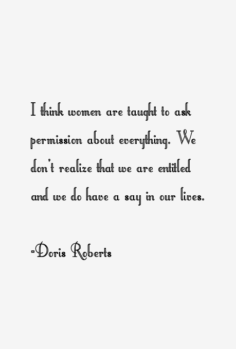 Doris Roberts Quotes