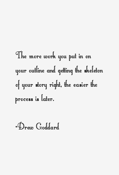 Drew Goddard Quotes