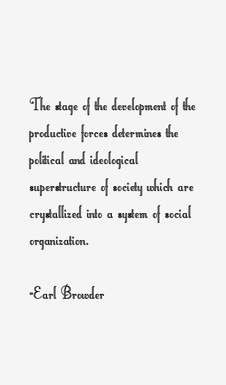 Earl Browder Quotes