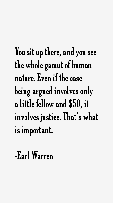 Earl Warren Quotes