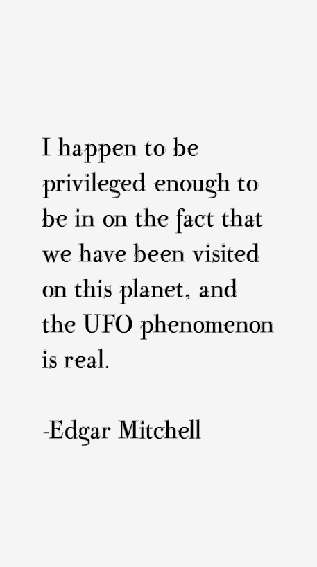 Edgar Mitchell Quotes