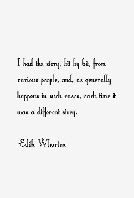 Edith Wharton Quotes