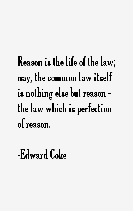 Edward Coke Quotes