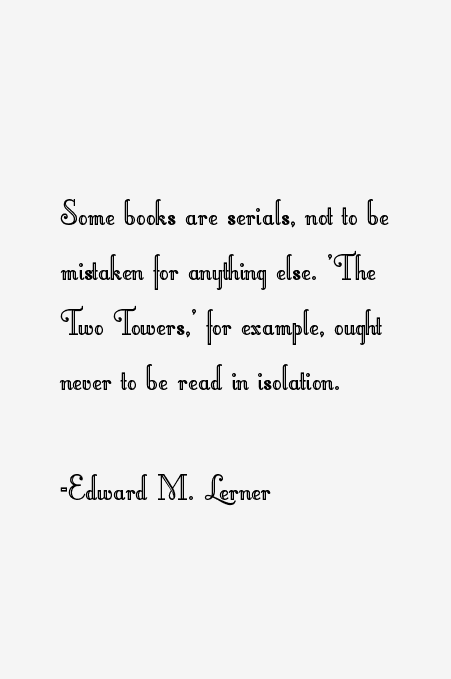 Edward M. Lerner Quotes