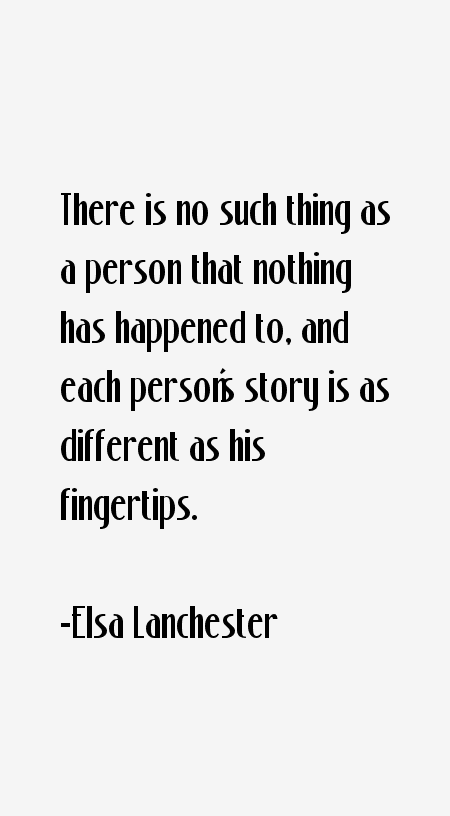 Elsa Lanchester Quotes