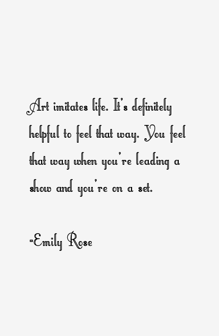 Emily Rose Quotes