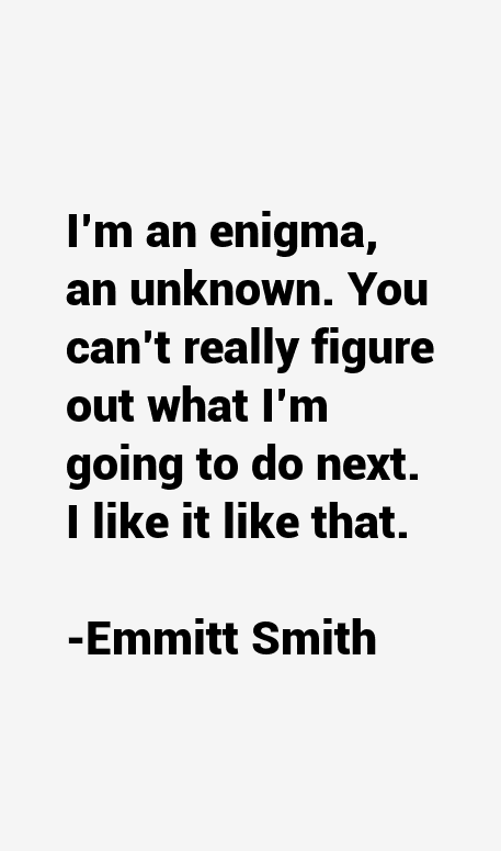 Emmitt Smith Quotes